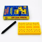 Zig Zag Pencil Magic Trick – Pencil Cutting & Rejoining Magic Prop Set for Kids, Beginners & Magicians