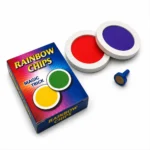 Rainbow Chips Magic Trick – Color Changing Magic Disc Set for Kids & Beginners