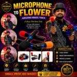 Microphone to Flower Magic Trick – Professional Stage Magic Prop