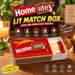 Lit Match Box