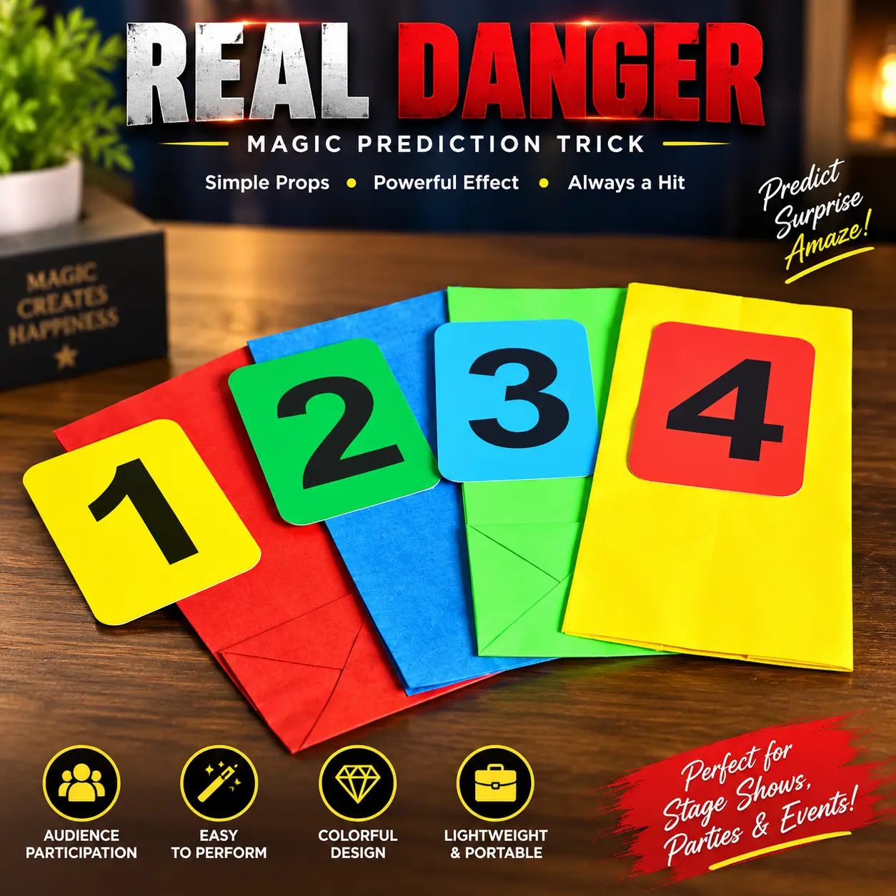 89d0b556-7e32-4f22-b693-cdef752b0448 Real Danger trick magic - Image 1