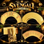 Svengali Gold Card Deck – Premium Magic Trick Playing Cards