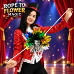 Rope to Flower Magic